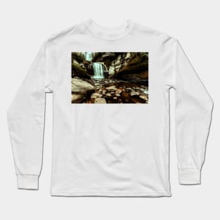 Looking Glass Falls, North Carolina Long Sleeve T-Shirt